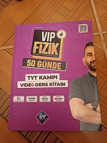 vip fizik ders kitabı 2024