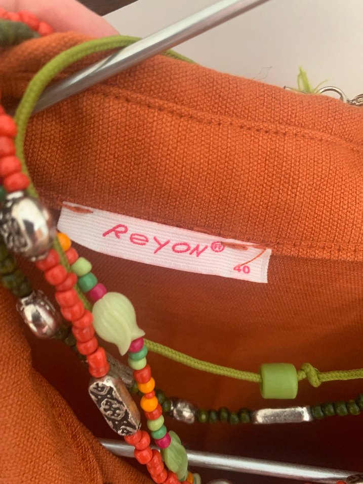 Somon renkli elbise - Görsel 4