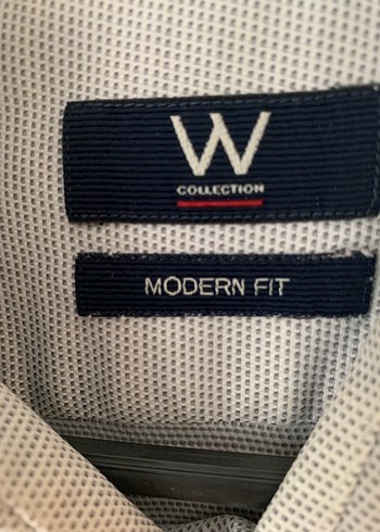 Gri Düğmeli Kısa Kollu Erkek Gömlek - Görsel 3