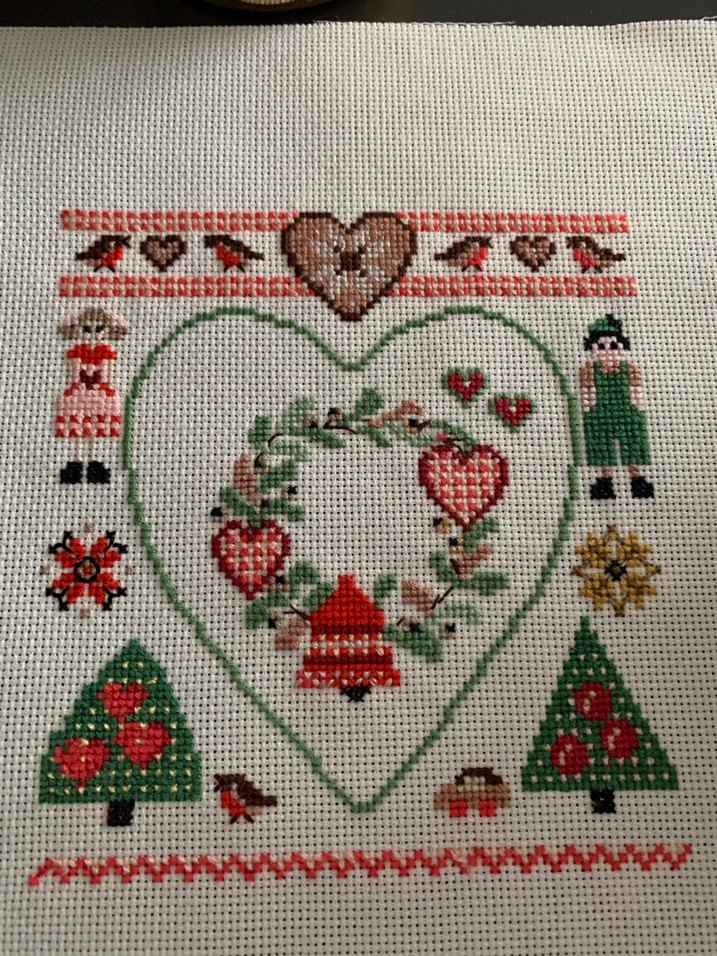 Yeni yıl hediyesi düşünenlere
Kanaviçe işlemeli pano - Görsel 2