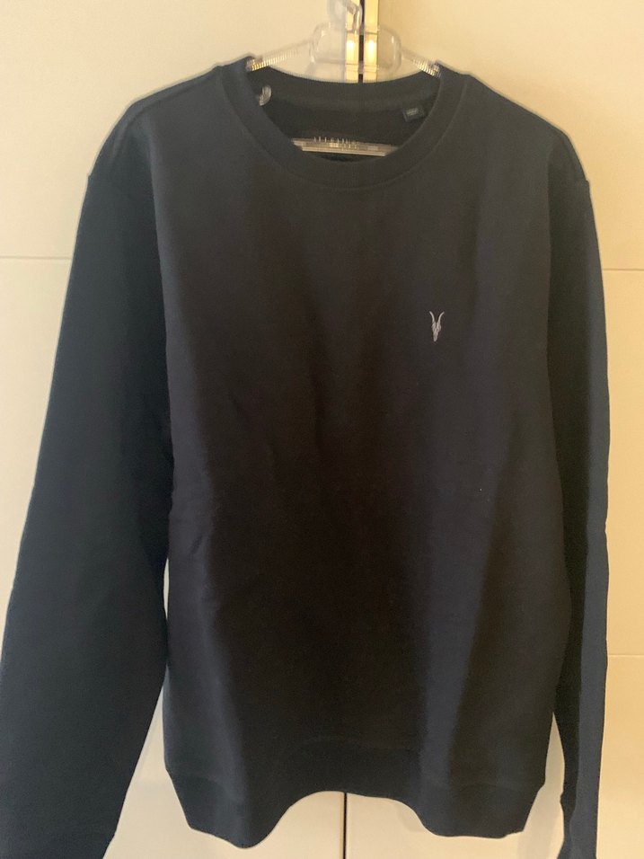 AllSaints Erkek siyah orijinal Sweatshirt - Görsel 2