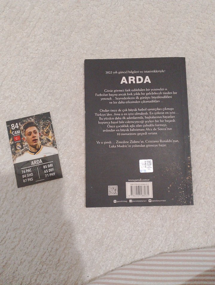 Arda Güler Futbolcu Kitap - Görsel 3