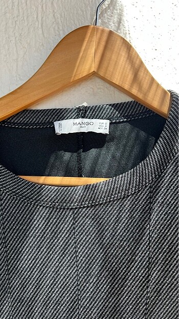 MANGO UZUN KOL FÜME RENK S BEDEN - Görsel 2