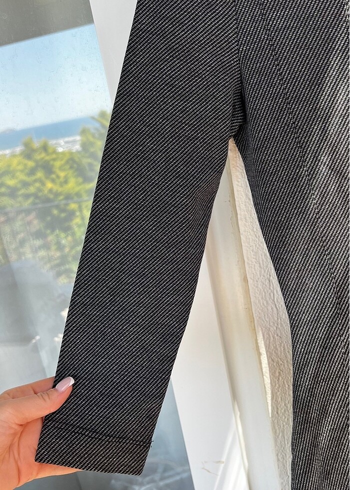 MANGO UZUN KOL FÜME RENK S BEDEN - Görsel 4