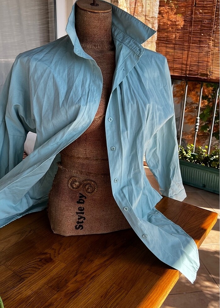 HAPPINESS 38 BEDEN YEŞİL GÖMLEK - Görsel 2