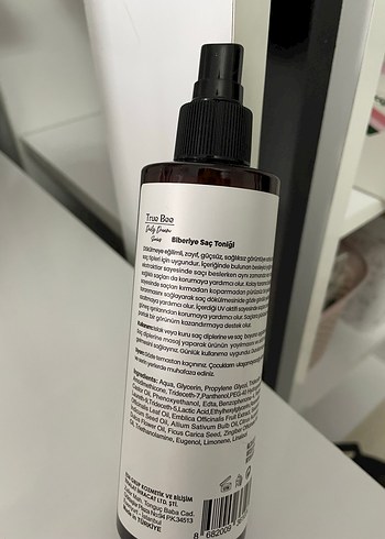 True Bee Biberiye Saç Toniği 250 ml - Görsel 2