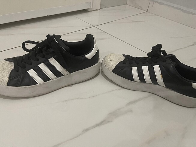 40 Beden siyah Renk Adidas süperstar