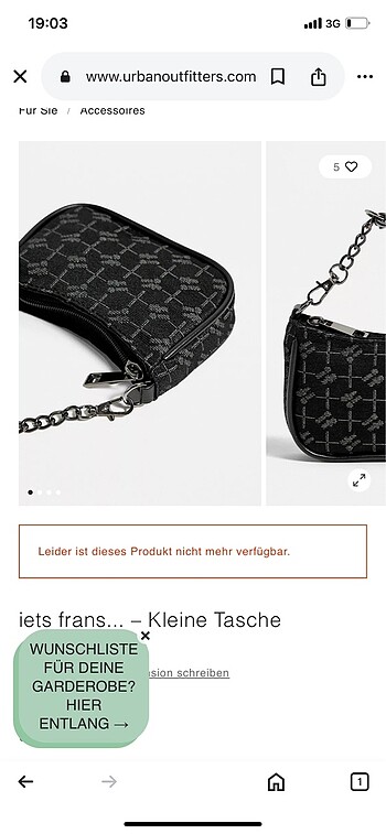 Urban outfitters cüzdan çanta