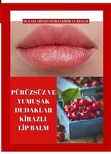 KİRAZLI LİP BALM