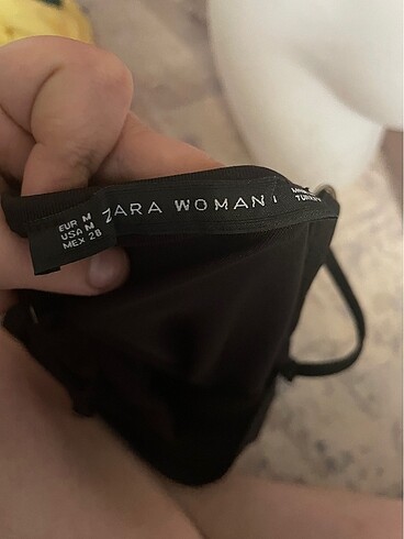 Zara Zara siyah askılı bluz