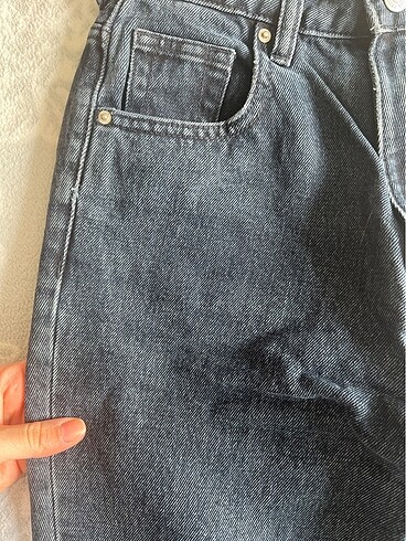 34 Beden lacivert Renk Zara mom jean