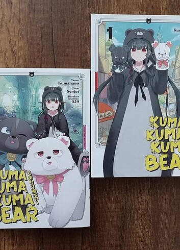 KUMA KUMA KUMA BEAR MANGA SETİ 2'Lİ