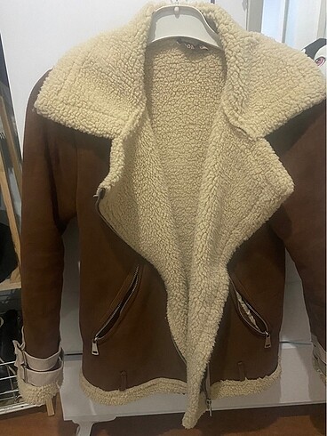 Diğer Kürklü biker mont
