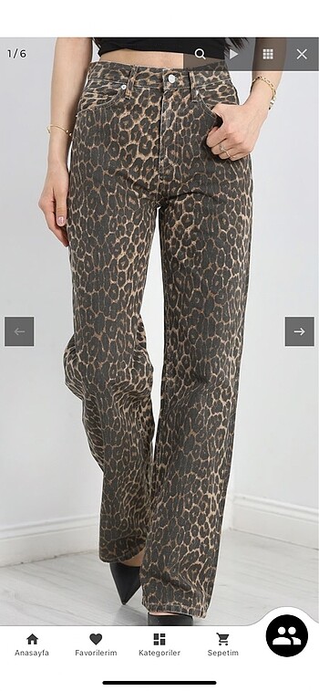 Leopar pantolon