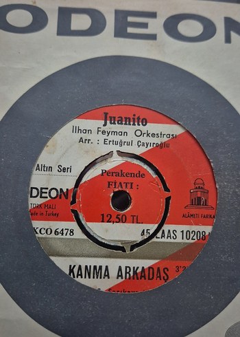Juanito - Kanma Arkadaş 45'lik Plak