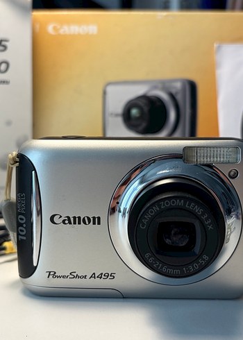 Canon Powershot A495 Dijital Kamera