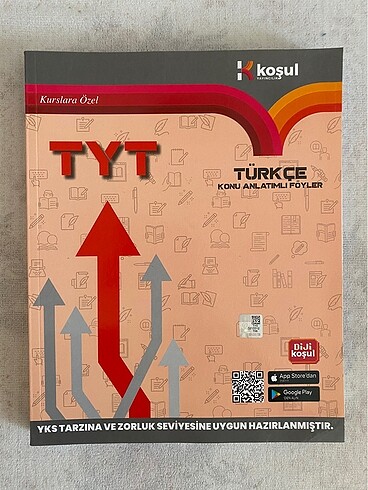 Koşul Yayınları Tyt Türkçe Konu Anlatım Föyleri