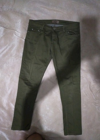 Diğer Kadın Haki Kumaş Pantolon Regular Fit