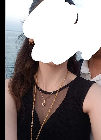 s Beden Siyah güpürlü tül ebise