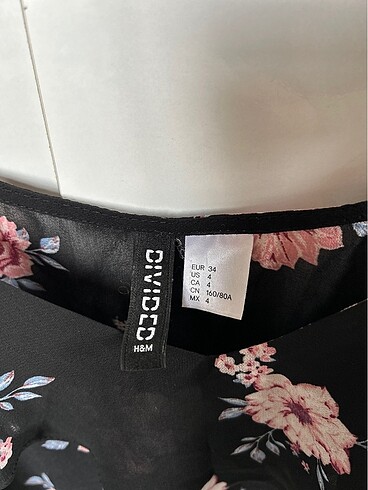 H&M Transparan üst