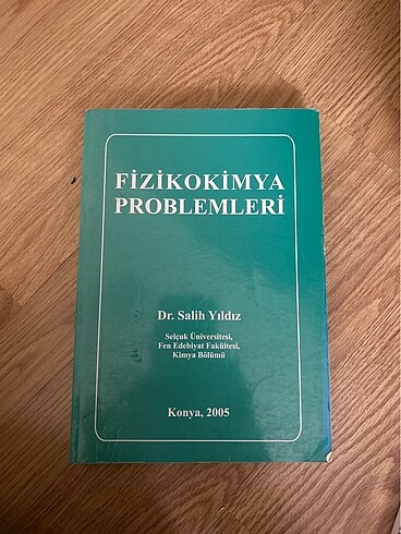 Fizikokimya Ders Kitabı
