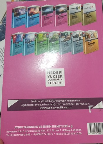 AYT Geometri Soru Bankası - Aydın Yayınları - Görsel 2