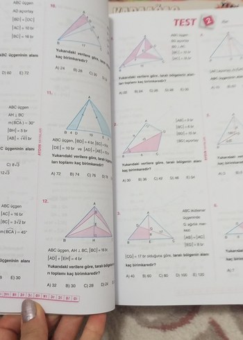 AYT Geometri Soru Bankası - Aydın Yayınları - Görsel 3