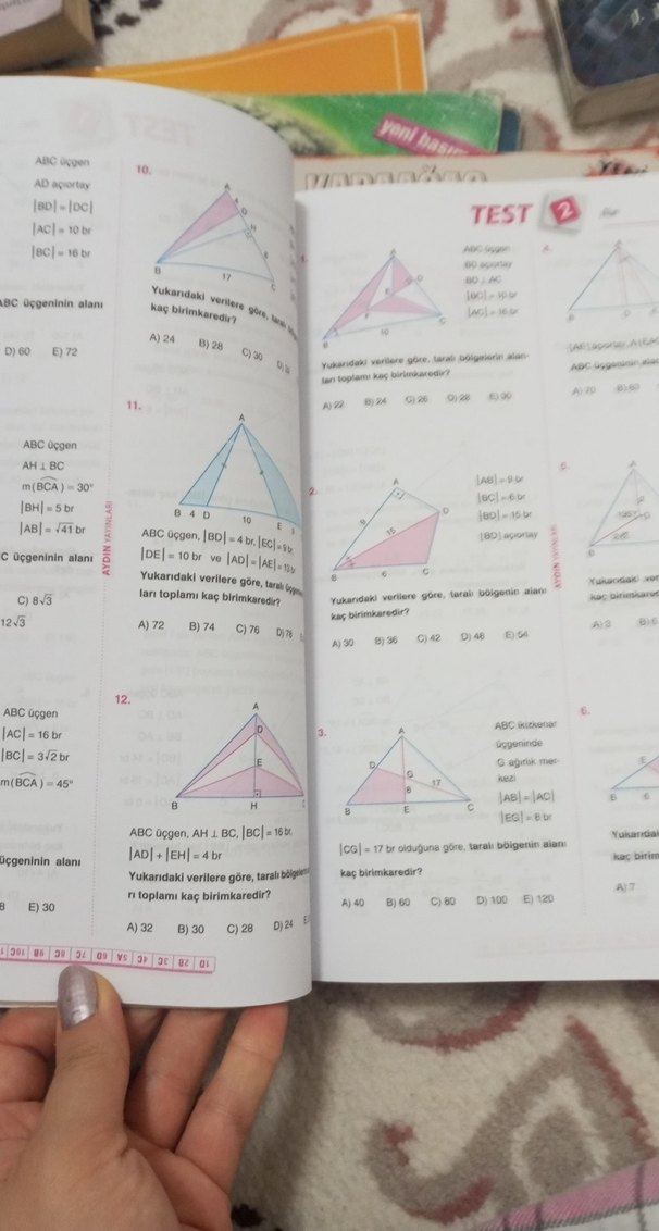 AYT Geometri Soru Bankası - Aydın Yayınları - Görsel 3