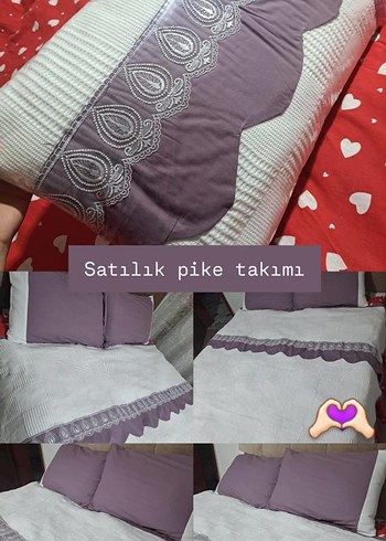çift kişilik pike takımı%100 pamuk akfil - Görsel 3
