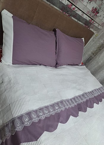 çift kişilik pike takımı%100 pamuk akfil - Görsel 2