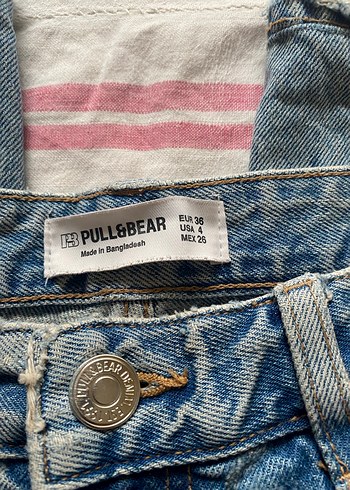 Gri Bol Kesim Midi Denim Kadın Pantolon - Görsel 3