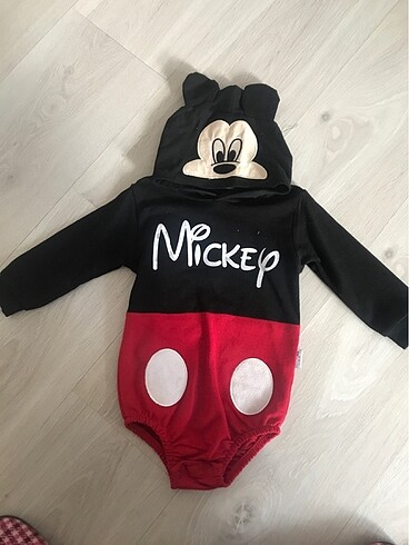Mickey mouse üst kostüm