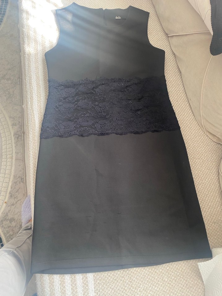 Dantel detaylı elbise - Görsel 3