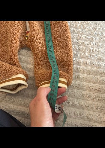 Kahverengi Bebek Erkek Peluş Tulum - Görsel 7