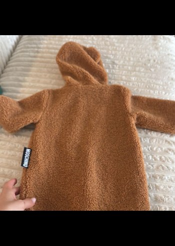 Kahverengi Bebek Erkek Peluş Tulum - Görsel 6