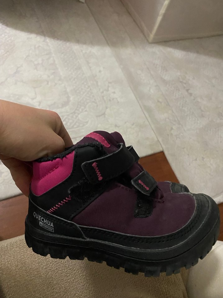 Kız Çocuk Pembe Kar Botlar - Görsel 3