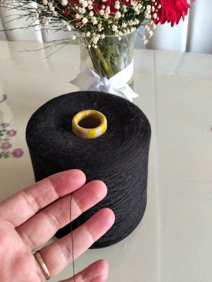 Siyah El Örgü İpliği - Görsel 3