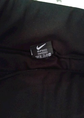 Siyah Nike Bilek Boyu Spor Tayt - Görsel 2