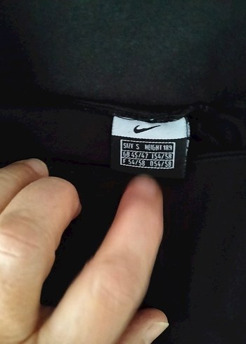 Siyah Nike Bilek Boyu Spor Tayt - Görsel 3