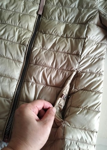 Mango marka kısa mont - Görsel 3