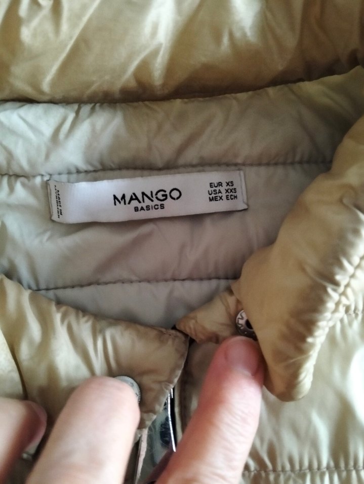 Mango marka kısa mont - Görsel 2