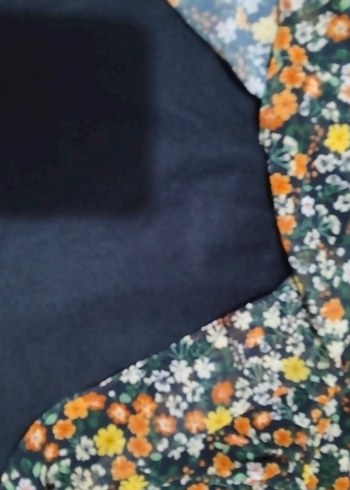 Çiçek Desenli Volanlı Midi Etek - Görsel 5