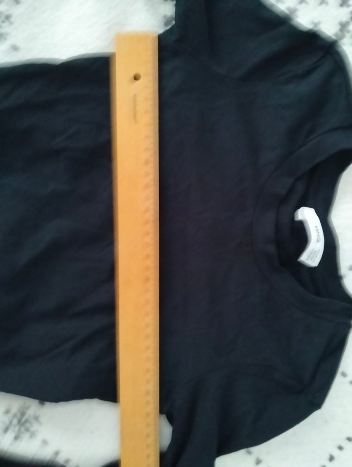 MNG marka uzun kollu arkadan açık bağcıklı badi - Görsel 3