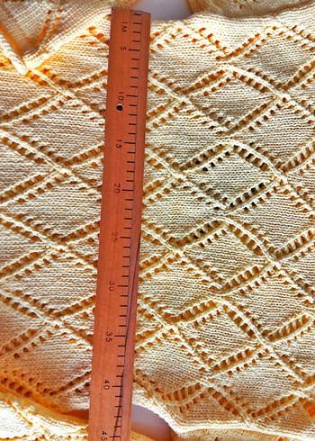 Sarı Bohem Kadın Triko Kazak - Görsel 4