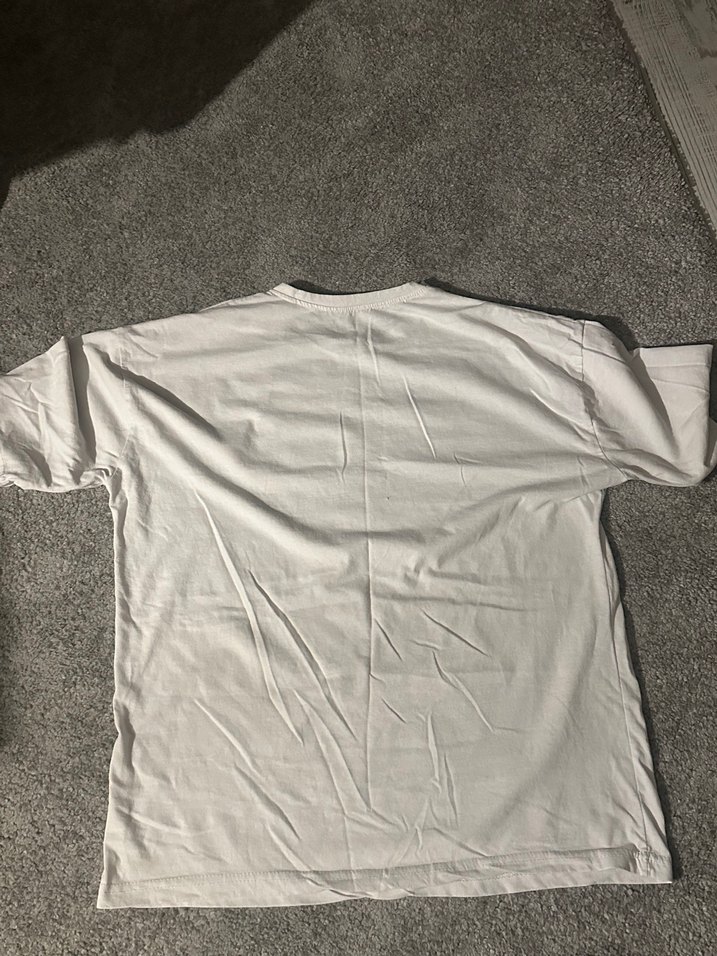 Baskılı Beyaz Tişört - Görsel 2