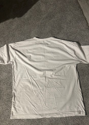 Baskılı Beyaz Tişört - Görsel 2