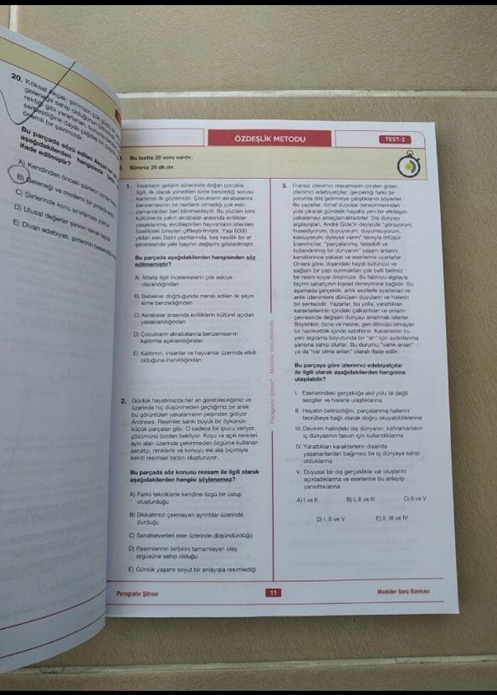 Soru Bankası - Görsel 3