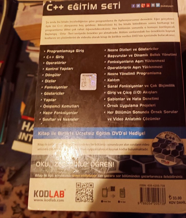 C++ Programlama Kitabı - 10. Baskı, Kodlab - Görsel 2