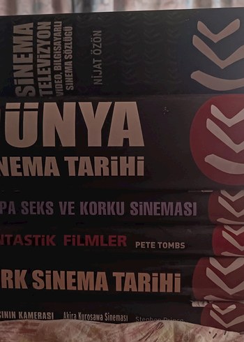 Sinema Kitapları Seti (göstermelik fiyatıdır satın almayın)