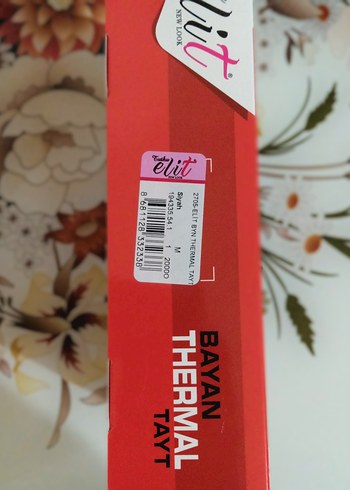 Elit Kadın Siyah Termal Tayt - Görsel 2